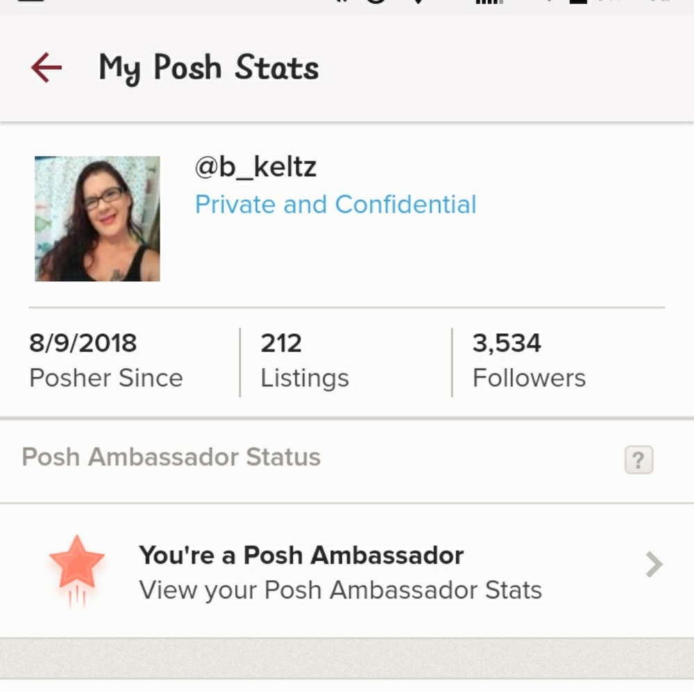 Posh Ambassador and mentor
